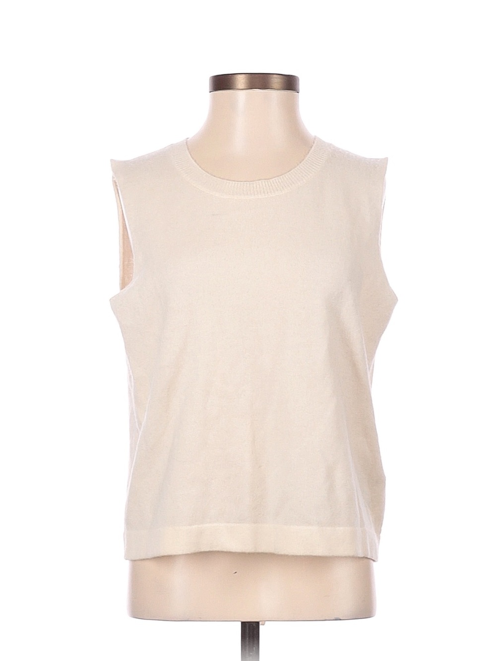 Maje Monia ecru sleeveless knit vest - Picture 4 of 6